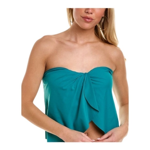 Vince Camuto Draped Bandini Top in Riviera NWT - Picture 1 of 6
